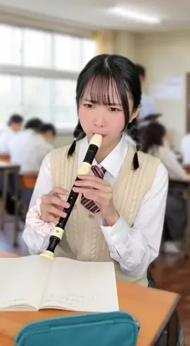 授業中にリコーダーを吹いてみた #AI  #おばあちゃん  #炎上 