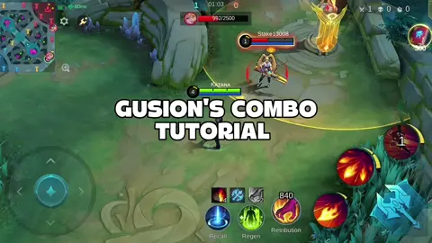 Want to learn a proper combo? #gusion #officialkatana  #fypシ゚viral #MLBB 