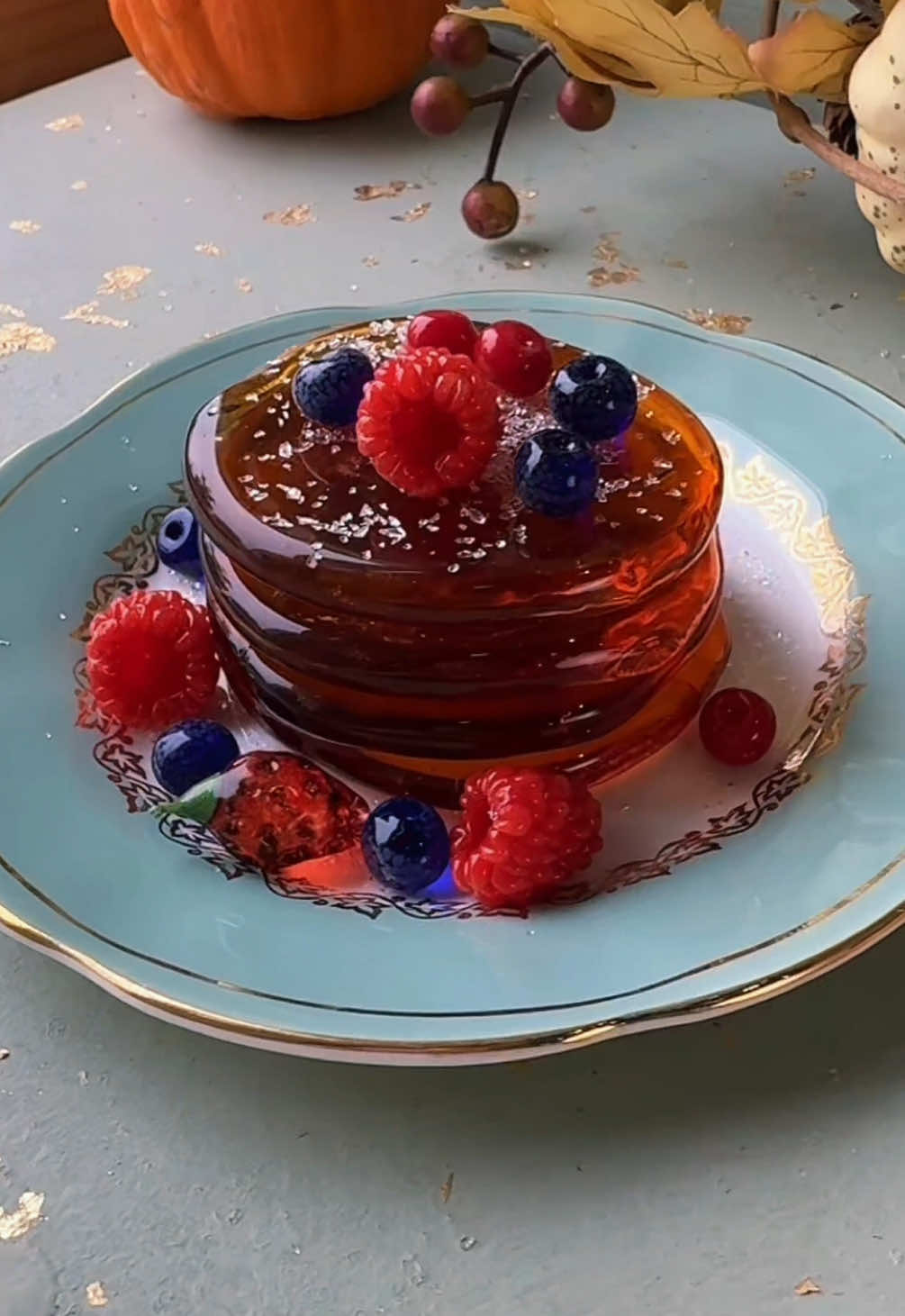 Ai Glass Pancakes IRL #ai #pancakes #glassblowing #trejayne 