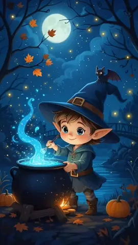#HalloweenVibes #MagicInTheAir #SpookySeason #WitchyMood #AnimatedMystery