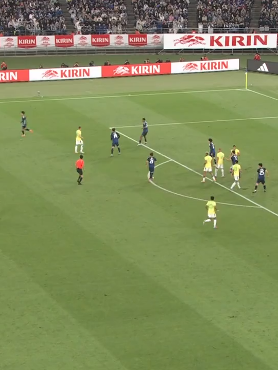 ⚽️キリンチャレンジカップ2025🏆 試合終了 日本３－２ブラジル サッカー王国相手に歴史的初勝利‼ #テレビ朝日 系列地上波にて生中継📺⚡ #JFA #サッカー日本代表 #テレ朝サッカー #サッカー
