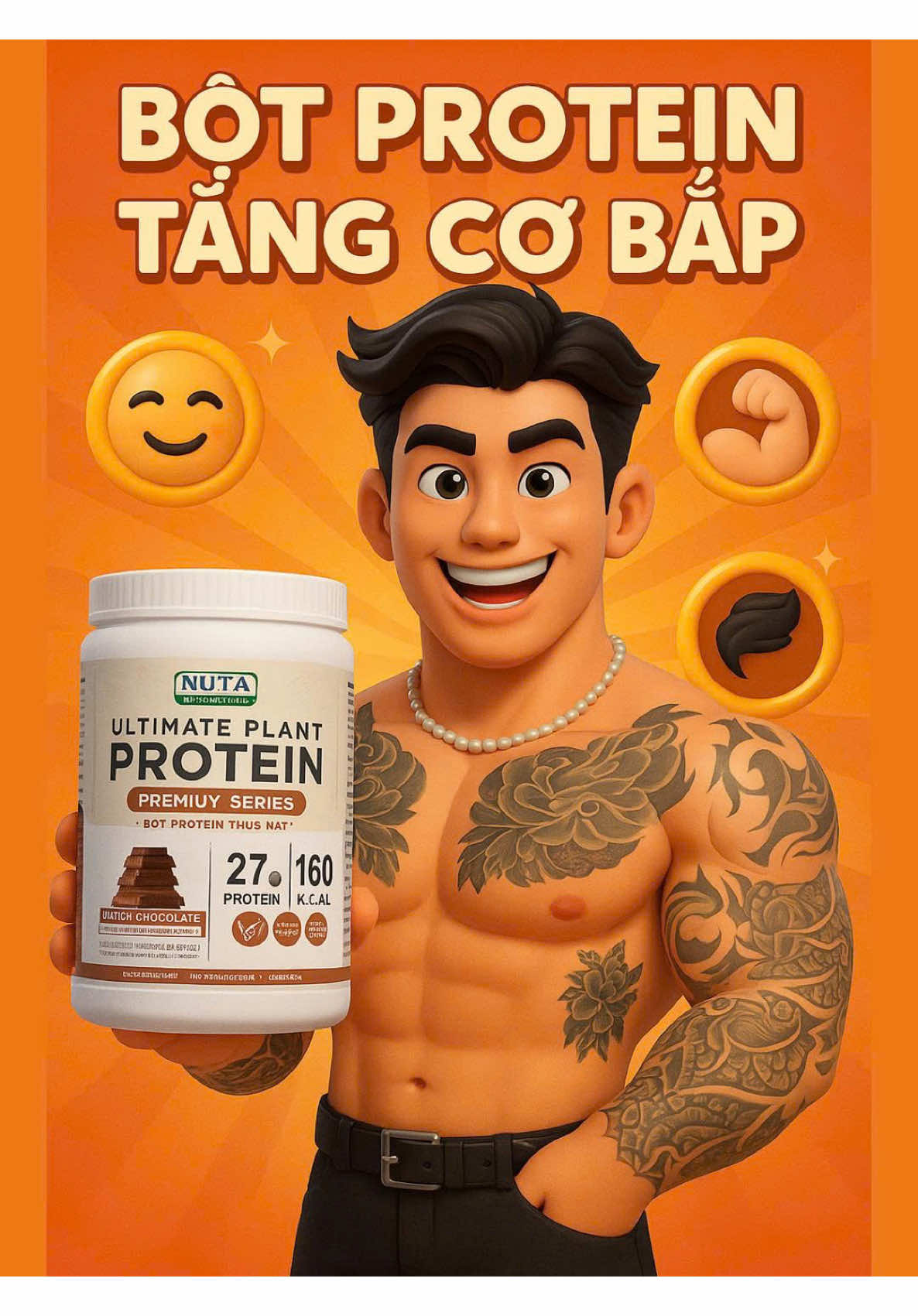 Ai là người nên bổ sung bột protein thực vật mỗi ngày để duy trì vóc dáng và sức khỏe?  #khoedepcungban #proteinthucvat #nuta #thucphambosung #LearnOnTikTok