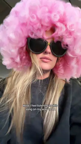 Is my hair to big for this flight?!? #fyp #funny #lafashionweek #la 