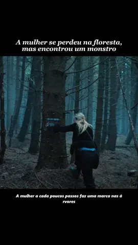 A mulher se perdeu na floresta, mas encontrou um monstro.#cine #movie #moviecilps #moviescene 
