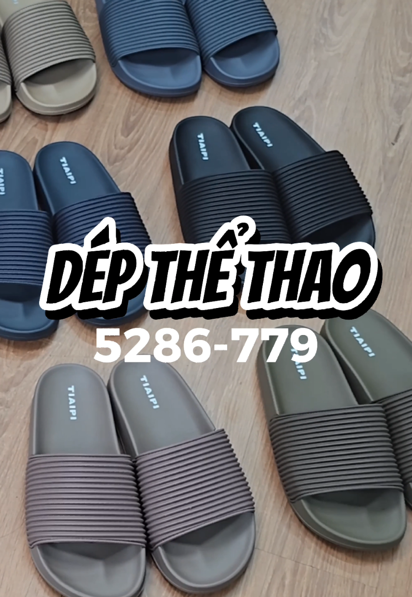 Dép Thể Thao Thời Trang Unisex TI5286-779 phù hợp cho cả gia đình. Chất liệu PU bền đẹp kết hợp quai pvc và lót da Microfiber kháng nước kháng khuẩn. #dep #tiaipi #tiktokshop 