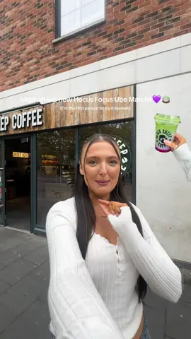 first time trying UBE MATCHA💜🍵 #blacksheepcoffee #ubematcha #icedmatcha @Black Sheep Coffee 