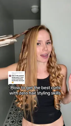 Replying to @Karen Bednar the best and easiest curls I’ve ever had from a curling iron, I had no idea that curls that look this good could be SO EASY! Use promo code KINSEY25 for an additional discount on the Tymo CurlPro Plus automatic curling iron #giftideasforher #tiktokshopblackfriday #curlingiron #hairstyletutorial #hairstyleideas 