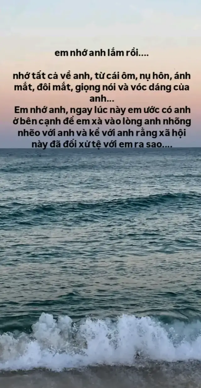Em nhớ anh lắm rồi.🥺#story #tâmtrạng #viral #fyp #kbngk6 