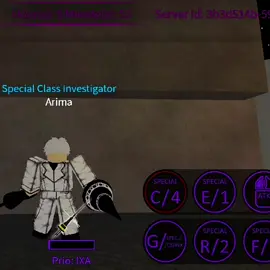 kishou arima👆🏻#roghoul #ixakami #roblox #tokyoghoul #roghoulroblox @_parkerx7 