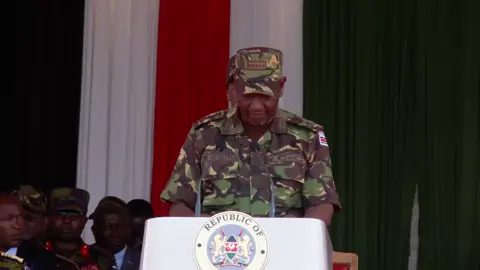 President Ruto: Our soldiers endure harsh terrains to secure our Country