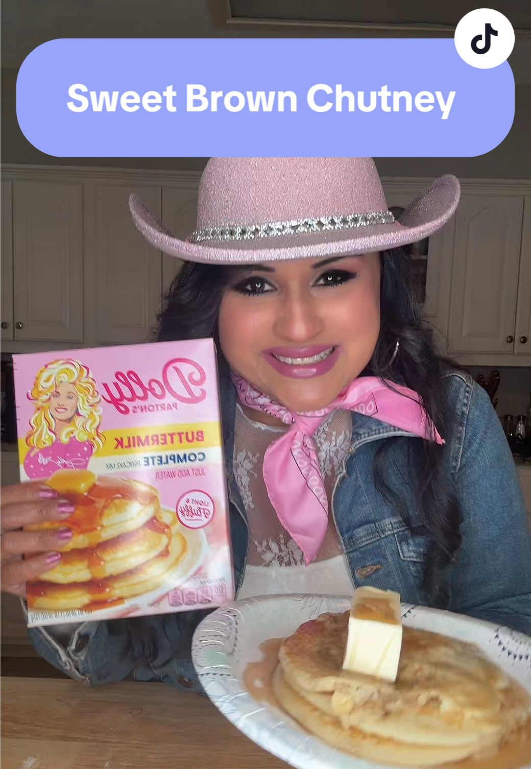 Vhite People Dosa and Sweet Brown Chutney. Thank you @Dolly Parton #foodtiktok #schoollunch #breakfastideas #comedy #mayoiswhitechutney 