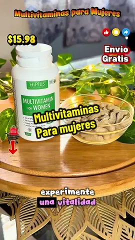 Multivitaminas para mujeres @HiPlusOfficialStore #hiplus #multivitamins #vitaminsforwomen #vitamin #TikTokShopCreatorPicks         *Los resultados pueden variar.     *Consulte a su médico antes de tomar un suplemento *Los precios pueden variar 