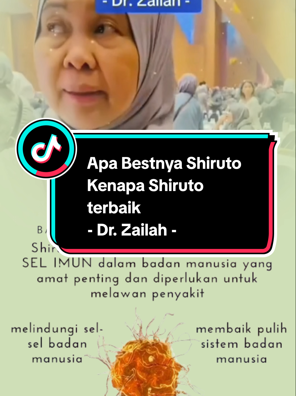 Apa Bestnya Shiruto  Kenapa Shiruto terbaik - Dr. Zailah - #shiruto #noble #ippa1 #shirutovitaminsofimmunity #sel 