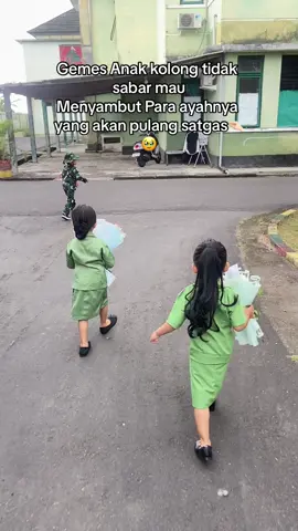 Ga sabar banget dah siap mau sambut para ayahnya bocil2 ini🤏🏻🤭 #fyp  #satgasntt2024  #pamtasridtl  #penyambutansatgas 