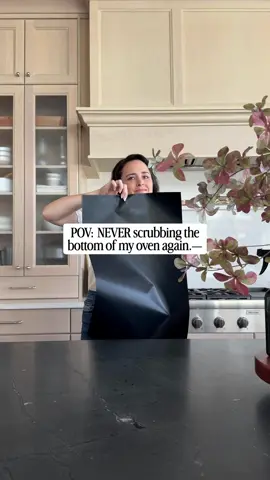 LINK IN BIO. As usual, I come bearing solutions!✨This GENIUS, super inexpensive oven liner is one of the best kitchen hacks I’ve seen! —These non-stick reusable oven liners will save you so much grief!! ♥️  They are the kitchen hack no one should be without: A simple solution for keeping the bottom of your oven clean from hard, baked-on messes that require a whole lot of elbow grease to clean. Since the mat is NON-STICK, it washes up in my sink like a dream after spills. 🙌 PURE GENIUS!!! —Seriously… How did I not know about this kitchen must-have till 2025?! 🤯 I’ve been testing them for over a month with multiple pie spills, and they couldn’t work better!  It comes in a pack of two (perfect for my double ovens) and can be cut to the exact size you need. I cut mine to be about an inch smaller than the perimeter of the rack all the way around.🤌 Just place it on the bottom rack of your oven.(**NOT to be confused with the actual bottom of your oven… it needs to go on the rack, UNLESS your oven has an exposed heating coil on the bottom… then, and only then, does  it goes beneath the coil on the actual bottom of your oven.)  I do my homework, friends… and my tests included things like chicken pot pie and over full lasagna pans, and strawberry rhubarb pie — twice! And these mats WORK like a literal dream! I really, really, REALLY want you to experience the joy of never worrying about cleaning the bottom of your oven again. Like really bad. 😅🫶 Sharing is caring in this case. Linked it for you in my Amazon Storefront along with more tried and tested favorites:  https://amzlink.to/az0sO4L44826Y Xoxo, Andrea #amazoninfluencerprogram #amazonhome #kitchenhack #amazongadgets #ovenclean      Oven cleaner, oven cleaning hack, oven liner, kitchen gear, kitchen cleaning hack, kitchen must have, baking must haves, baking must have, favorite kitchen products, viral kitchen finds, clean home, life hack, home hack, kitchen hack, genius kitchen find