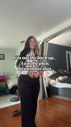 Gods reminding me that I am the plan… I’m not someone’s back up, or escape reality to. I am worth more and I am valued in his eyes. ❤️ #backup #first #plan #theplan 