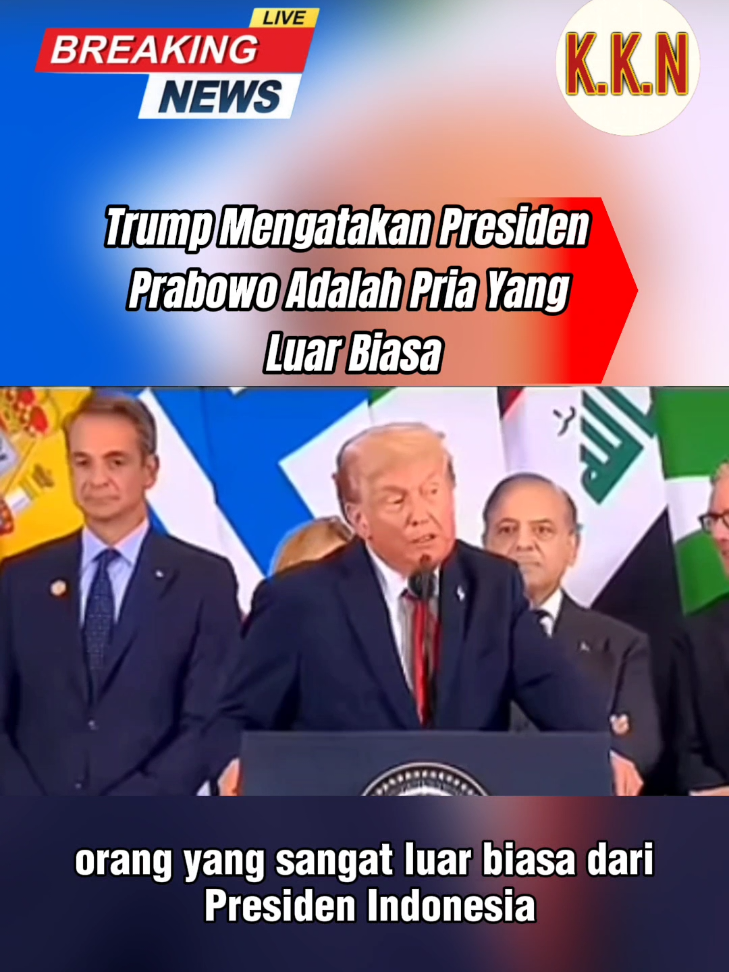 Trump Mengatakan Presiden Prabowo Adalah Pria Yang Luar Biasa #donaldtrump #prabowo #prabowosubianto #indonesia 