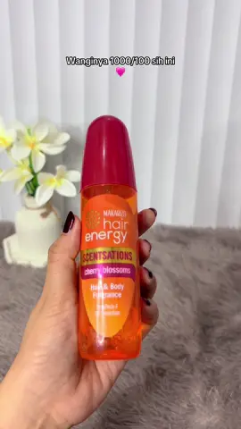 Makrizo Cherry Blossom Menurutku yg variant ini sih yg wanginya nagih #makarizo #hairspray #fyp #promoseruweekend 