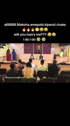 Makoha amepata kipenzi chake ukiwa hapo kisingle 😂😂 #viojamahakamani #kbc #makoha 
