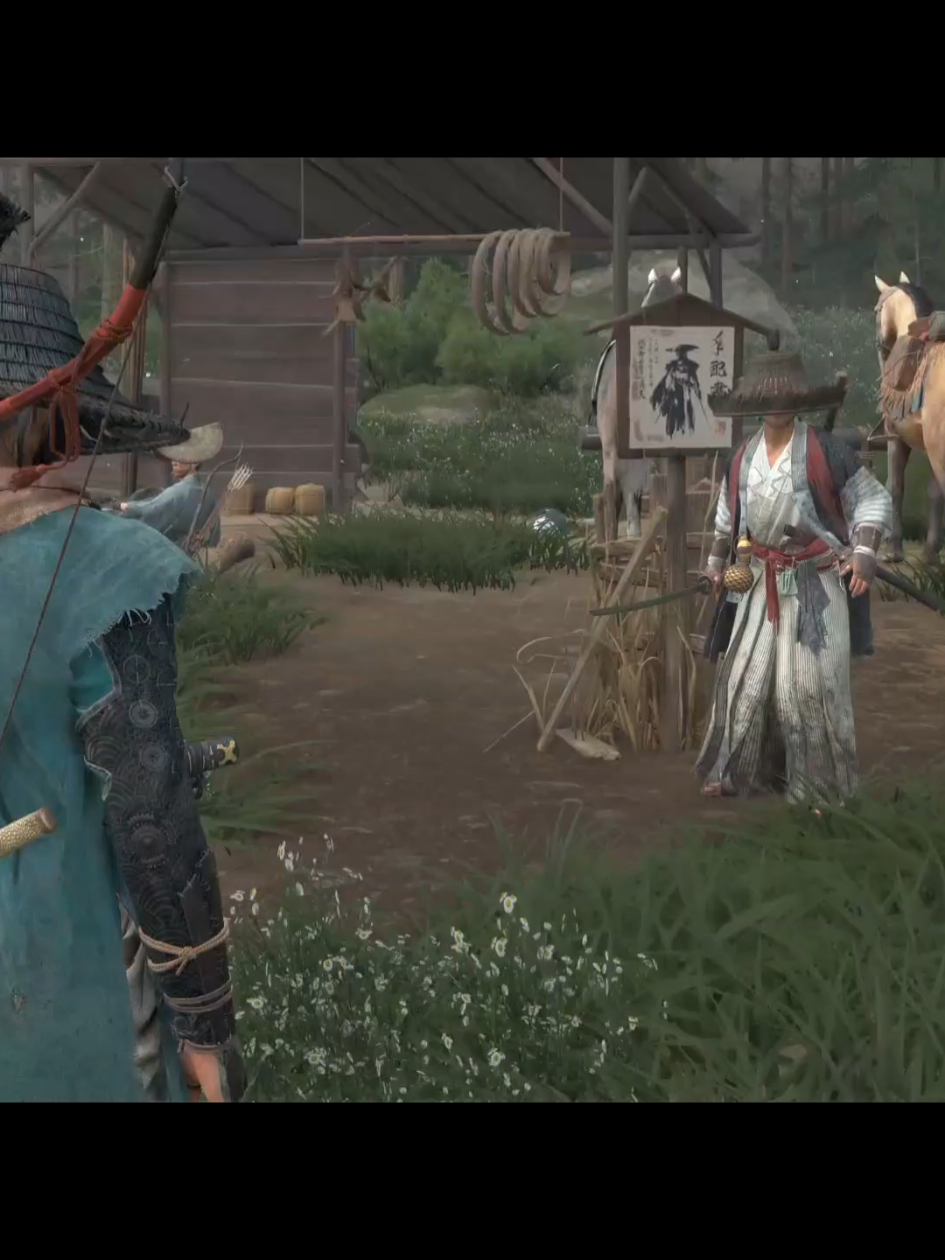 liquid swords #ghostofyotei #ghostoftsushima #playstation 