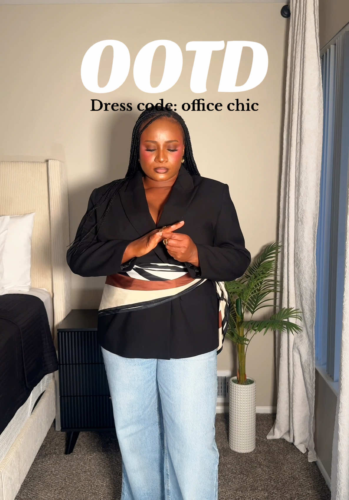 Dressed like I already got the promotion 😉 #OOTD #ootdfashion #grwm #outfitinspo #fashiontiktok 