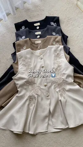 Warna mana yang bakal jadi andalan kamu? #outervest #elegantlook 