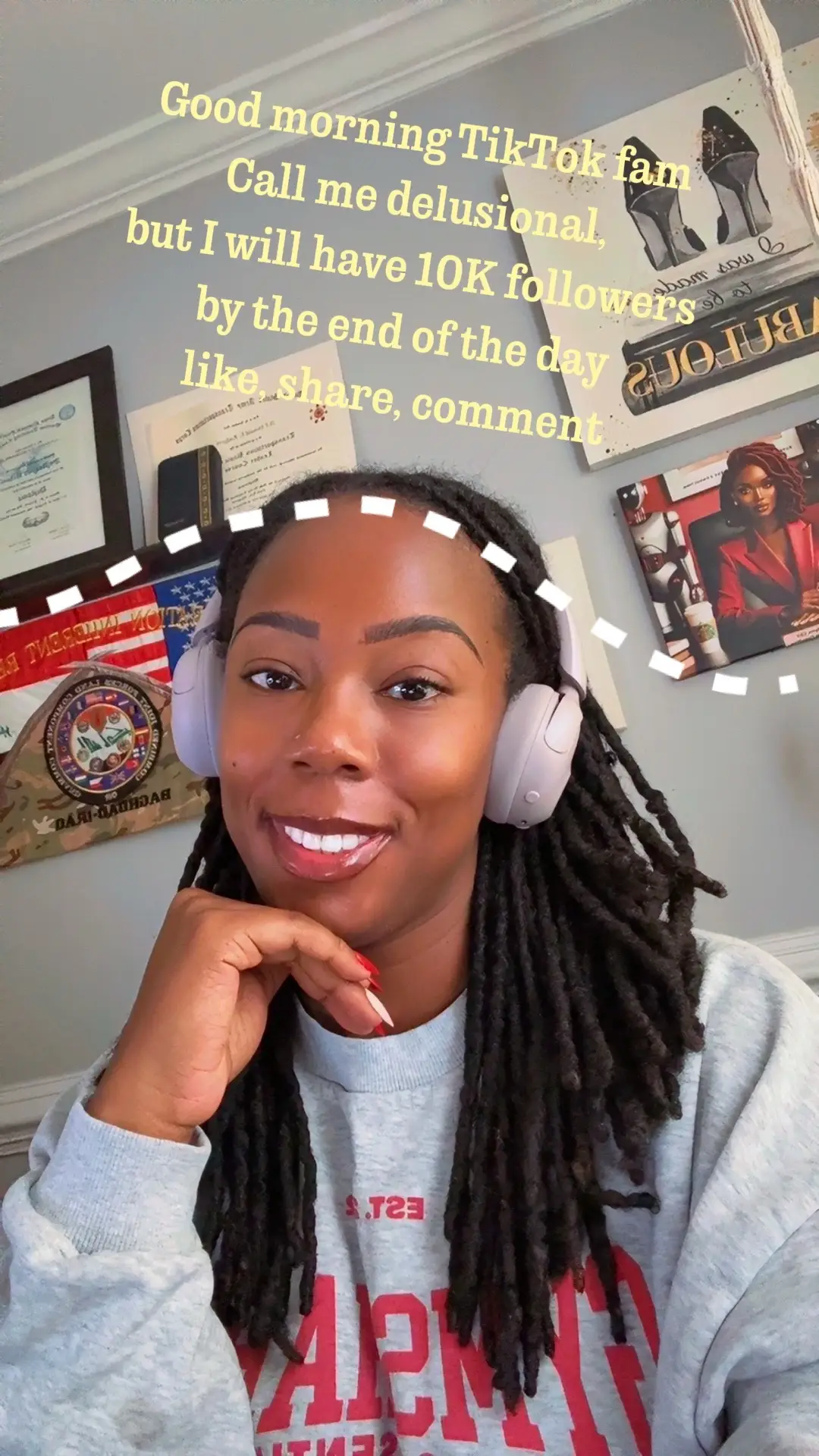 Help a sista out #roadto10kfollowers #tiktokcreatorsearchinsightsincentive #dmvbeautyinfluencer #skincarecontentcreator #manifestation 