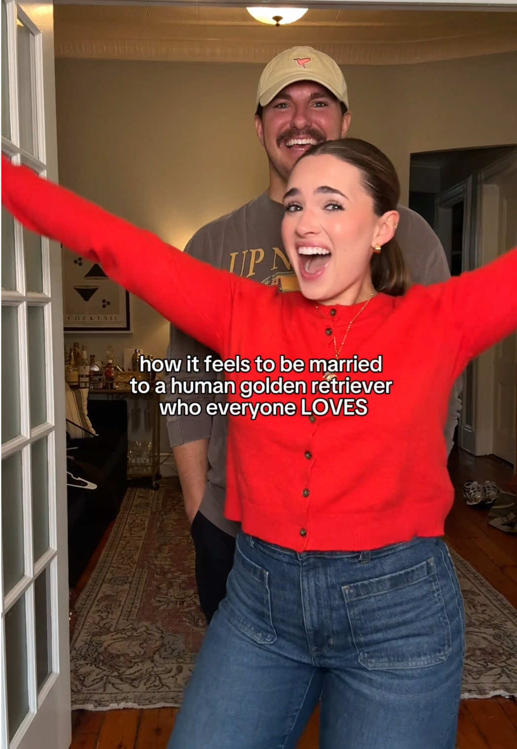 being married to a universally liked man is HUMBLING lmao #couples #couplecomedy #marriedlife #husbandwife #husbandgoals 