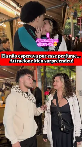 Mostramos o Attracione Men pra ela… e o resultado foi esse. #AttracioneMen #attracione 