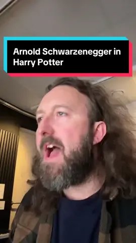 Welcome to the #Arnieverse 💪  Arnold Schwarzenegger in Harry Potter 🤣  #arnoldschwarzenegger #harrypotter #impressions #va 