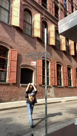 new york uni #jeans #itsjustjili #OOTD #oversizedshirt #falluniform 