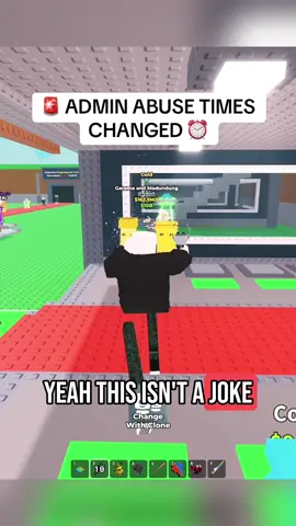 🚨 ADMIN ABUSE TIMES HAVE BEEN CHANGED ⏰ #roblox #stealabrainrot #brainrot #update #adminabuse 