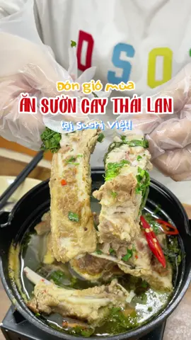 Tận hưởng gió mùa đúng cách là đây: #sushiviet #restaurant #food #takeaway #hotpot 