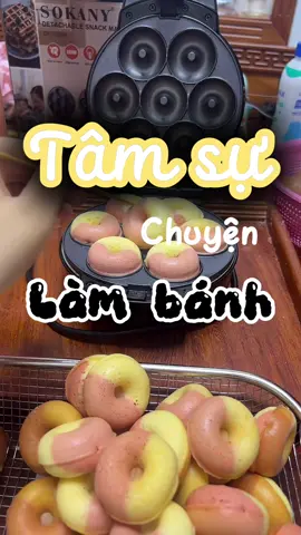 Cố lên nha mọi người, làm nhiều quen là sẽ thành công #donuts #lambanh #xuhuong 
