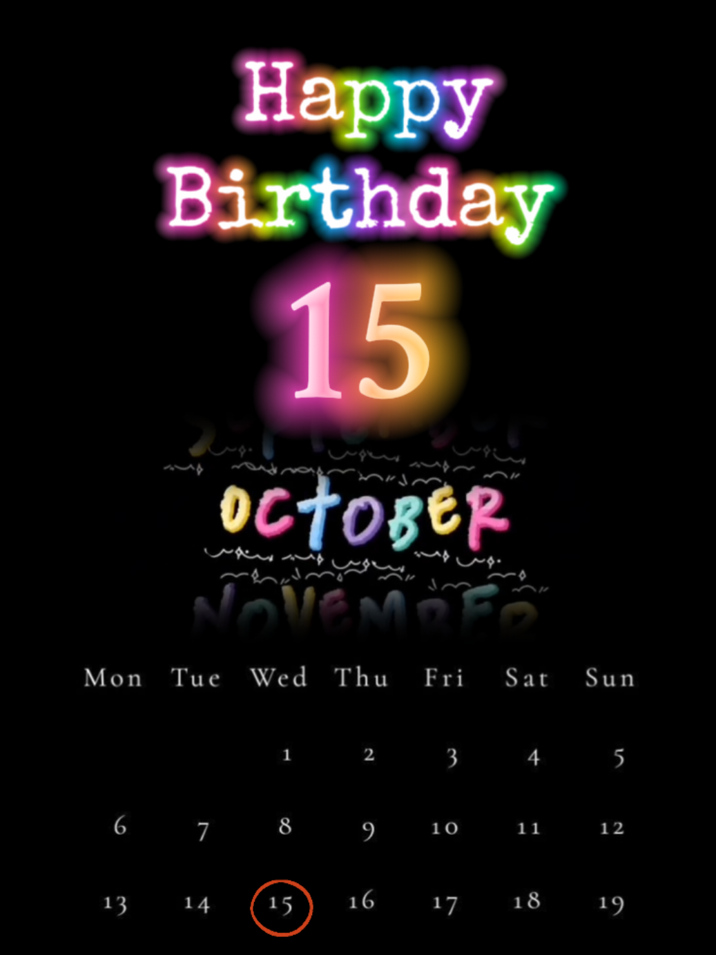 October birthday ✨🎂 [ October 15th ] 📸 4 Photo #tiktoktemplate #happybirthday #birthday #birthdaytemplate #CapCut 