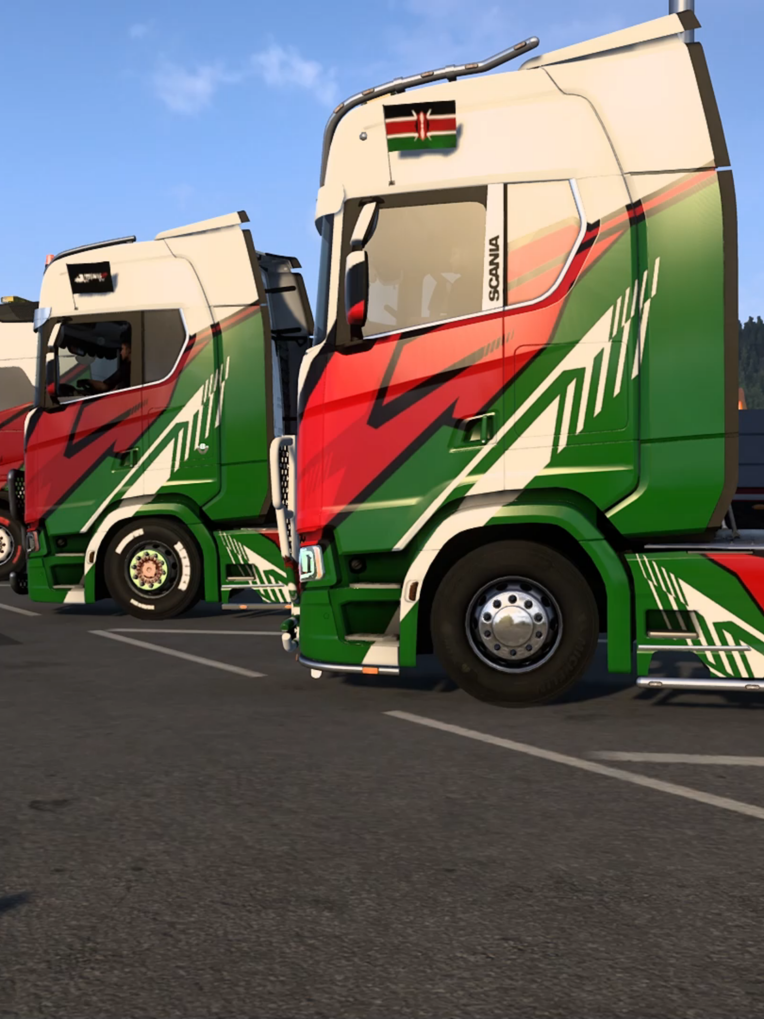 Freedom on the move convoy @ka.logistics.offi@truckersmp_official #eurotrucksimulator2 #truckersmp #kenyangamers #vudive #vudiveplays #vudiveplays2