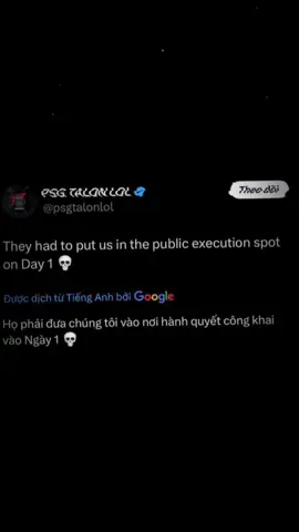 Họ chưa từng hỏi PSG có muốn gặp Geng hay không 😞 #geng #fyp #xuhuong #psg #lol 