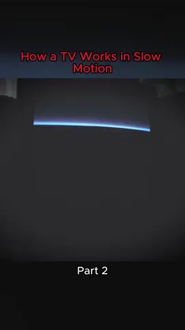 How a TV Works in Slow Motion-2#trending 