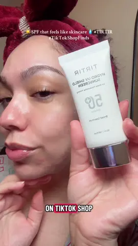 Meet your new favorite daily sunscreen .. the TIRTIR Hydro UV Shield Sunscreen SPF 50+.This lightweight, hydrating formula delivers powerful UVA/UVB protection without leaving any white cast or greasy residue. Designed for all skin types, it feels refreshing, layers perfectly under makeup, and helps maintain that healthy, dewy Korean glow.✨ Key Benefits:•	Broad spectrum SPF 50+ UVA/UVB protection•	Hydrating and gentle for daily wear•	Lightweight, non-greasy texture•	No white cast, perfect under makeup•	Helps maintain a smooth, radiant complexion#glassskin #dealsforyoudays #TikTokShopCreatorPicks #sunscreen #skincare #hydratingclearsunscreen #hydroboostsunscreen #fentytintedsunscreen #hydratingsunscreen #hyaluronicacidsunscreen #hydravizormoisturizermineralspf30 #tintedmoisturisersunscreen #moisturizingsunscreenh #brillianttintedsunscreen #tintedsunscreenface 