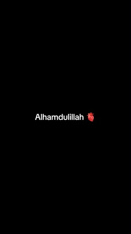 Alhamdulillah 🥰😘