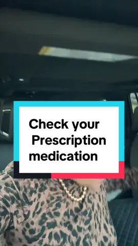 Let’s talk about it.  Make sure you check your prescription medication before leaving the pharmacy and especially before actually taking the medicine. #foryoupage #fyp #walgreens #medicine #health 