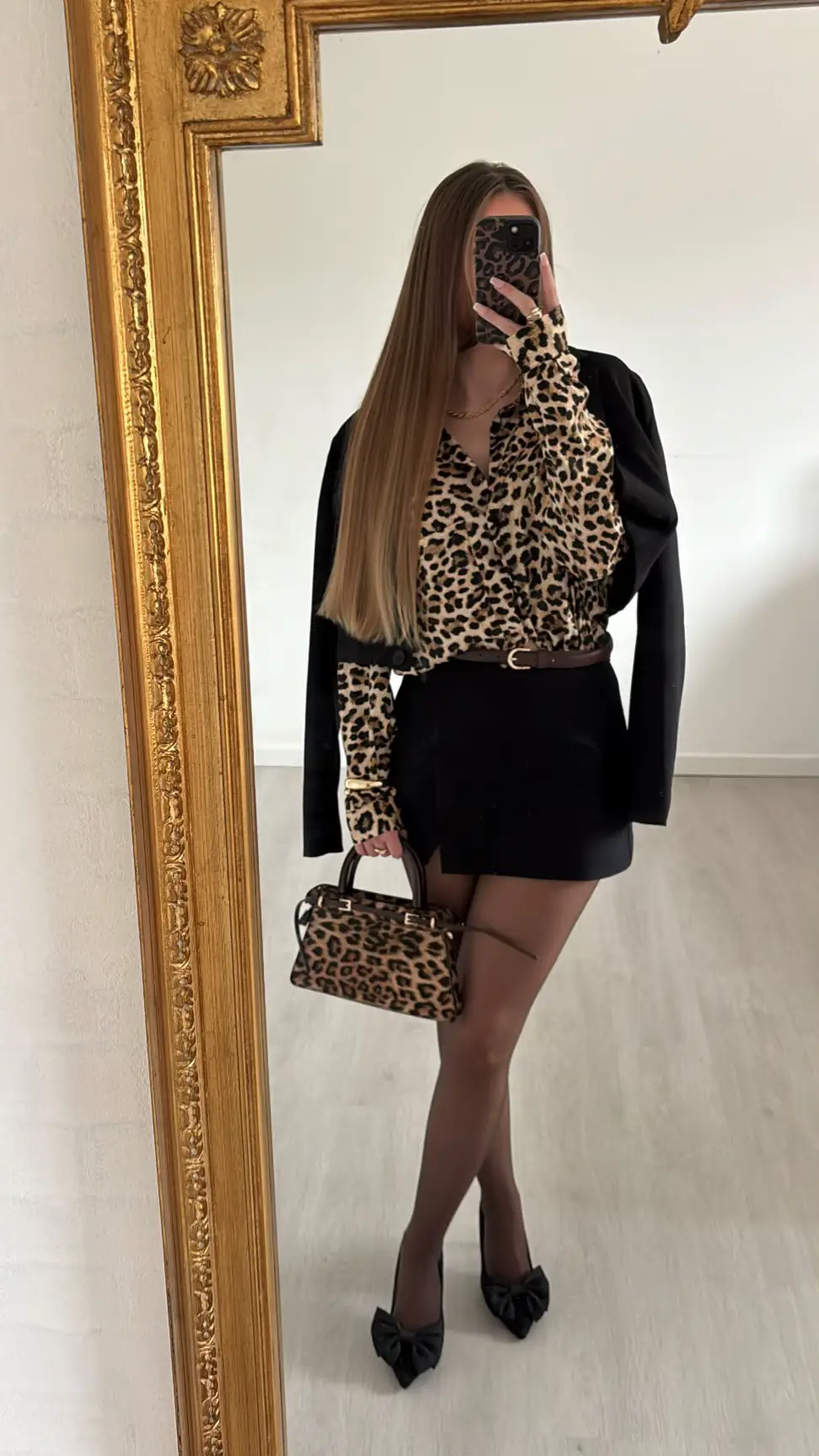 Autumn outfits 4/10  #outfit #autumn #outfitinspo #leopard #viral 