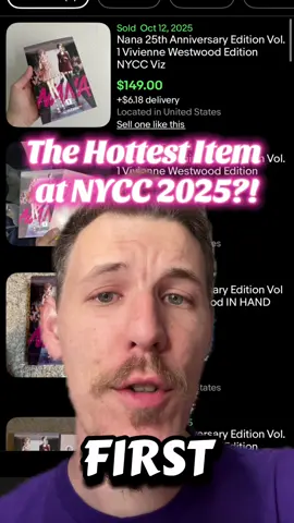 Was the Nana x Vivienne Westwood Book the Hottest item at NYCC 2025? #Newyorkcomiccon #Nanamanga #viviennewestwood #comiccon #Exclusive  