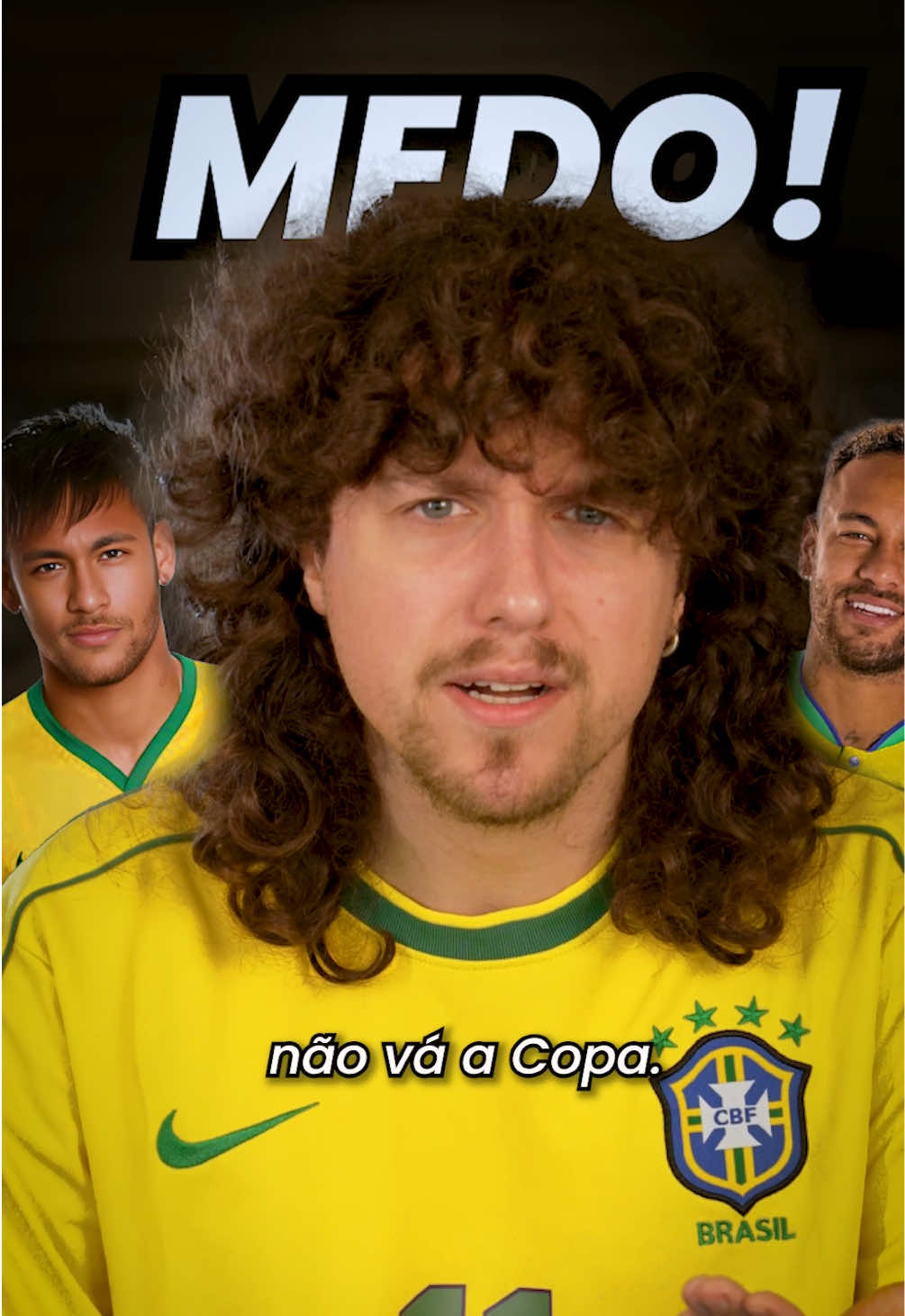 EU TENHO MEDO 😢 #neymar #selecaobrasileira 