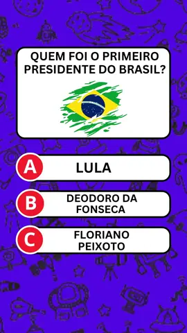 Quiz do Brasil #quiz #pergunta  #brasil 