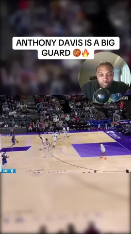 Anthony Davis finally gets to play good natural position and be more on the perimeter #TiktokPreseasonBasketballContest 