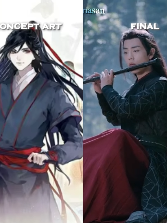 the beauty of the untamed's concept art #theuntamed #theuntamed陈情令 #modaozushi #weiwuxian #weiying #wangxian #lanzhan #mdzs #lanwangji蓝忘机 #cql #xiaozhan #wangyibo