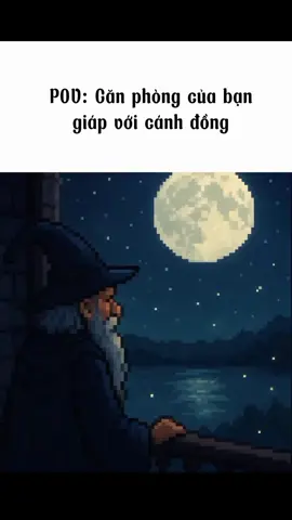 Thêm tiếng dế và ếch kêu tạo lên một không gian thật yên bình...  #pixelart #relax #chill #fantasy #xuhuong 
