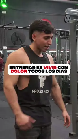entrenar es vivir con dolor todos los dias  #entrenamiento #dolormuscular ##gym 
