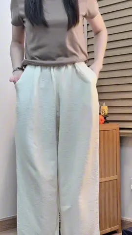 ทรงสวย ใส่สบายมาก 💖♥️#ต้องมีเต็มตู้ #กางเกง #กางเกงขายาวใส่สบายๆ #ป้ายยา #fyp 